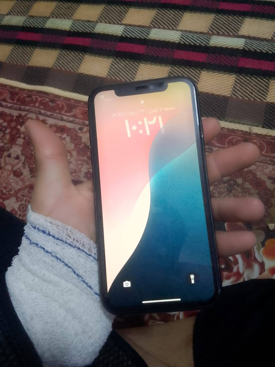 سلام عليكم ايفون 11عادي مبدل بطاريه السعر 160وبي مجال الرقم ***********متوفر ١فقط واتساب
