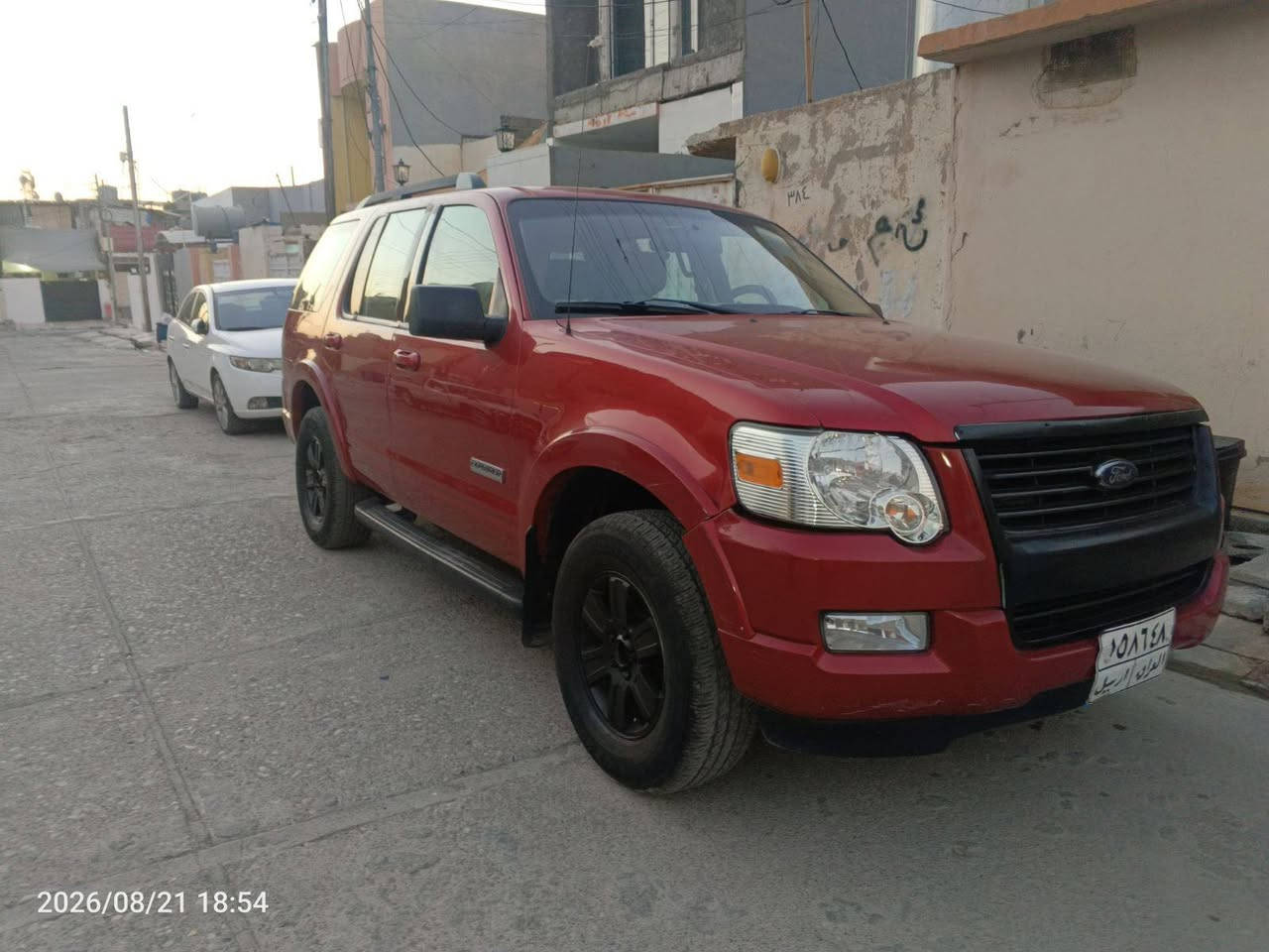 Ford Explorer 4×4
سعر 90وەرەقە
فۆرت اکسپلۆر  : 2008
گێر تۆماتیکە گێرومەکینەی بەشەرتە
شاشه ئایپاتە  جام کارەباییە تەبریدە
سەیارەکە بێ بۆیاغ ، بێ لێدراو ،هەموو گیانی سەیارەکە بەشەرتە تەنها دەعامی پێشەوە و پشتەوەی سبووغە ماباقی هیچی تری نیە هەمووی بەشەرتە
  چوار تایەی نوێی لەسەرە ، ماشاءللە زۆر جوان خاوێن ماوەتەوە سەیارەکە ئی ماڵە ئی معرەز نیە
بۆ زانیاری تەواو پەیوەندی بە خاوەن سەیارە بکەن

( ‏‪ ***********‬‏)ڤایبەر و وەتسئاپی لەسەرە
[ *********** ]ڤایبەر و وەتسئاپی لەسەرە
شوێن هەولێر 

عربی

ئەمە دەقەکەت بە زمانی عەرەبی:

---
Ford Explorer 4×4
السعر: 90 ورقة

فورد اكسبلورر موديل 2008
الكير اوتوماتيك - الكير والمحرك بشرط الفحص
شاشة آيباد - جام كهربائي - تبريد شغال

السيارة بدون صبغ وبدون حادث، السيارة كلها بشرط الفحص، فقط الدعامية الأمامية والخلفية مصبوغة والباقي بدون صبغ وكلشي بشرط

أربع إطارات جديدة، ما شاء الله السيارة نظيفة جداً وحلوة، سيارة بيت مو مال معرض

لمزيد من المعلومات الاتصال بصاحب السيارة:

*********** فايبر و واتساب متوفر
المكان: أربيل أربيل, العراق
