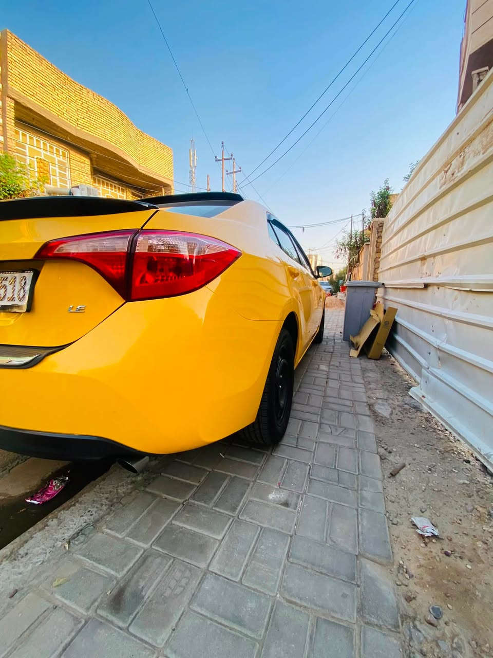كورلا ٢٠١٨ امريكي  حادثه بس دعامية بدون دواخل لا شاصي ولا ايرباك جاهزة للاخير تخم تاير جديد ادامة جديد 
***********
العنوان بغداد حي البساتين
السعر ١٤٥
