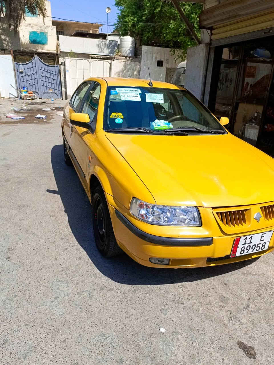 سمند 2013 للبيع كفاله كير ومكينه تبريد ثلج قطعتين حداديه نضيفه ***********عنوان السياره بغداد

