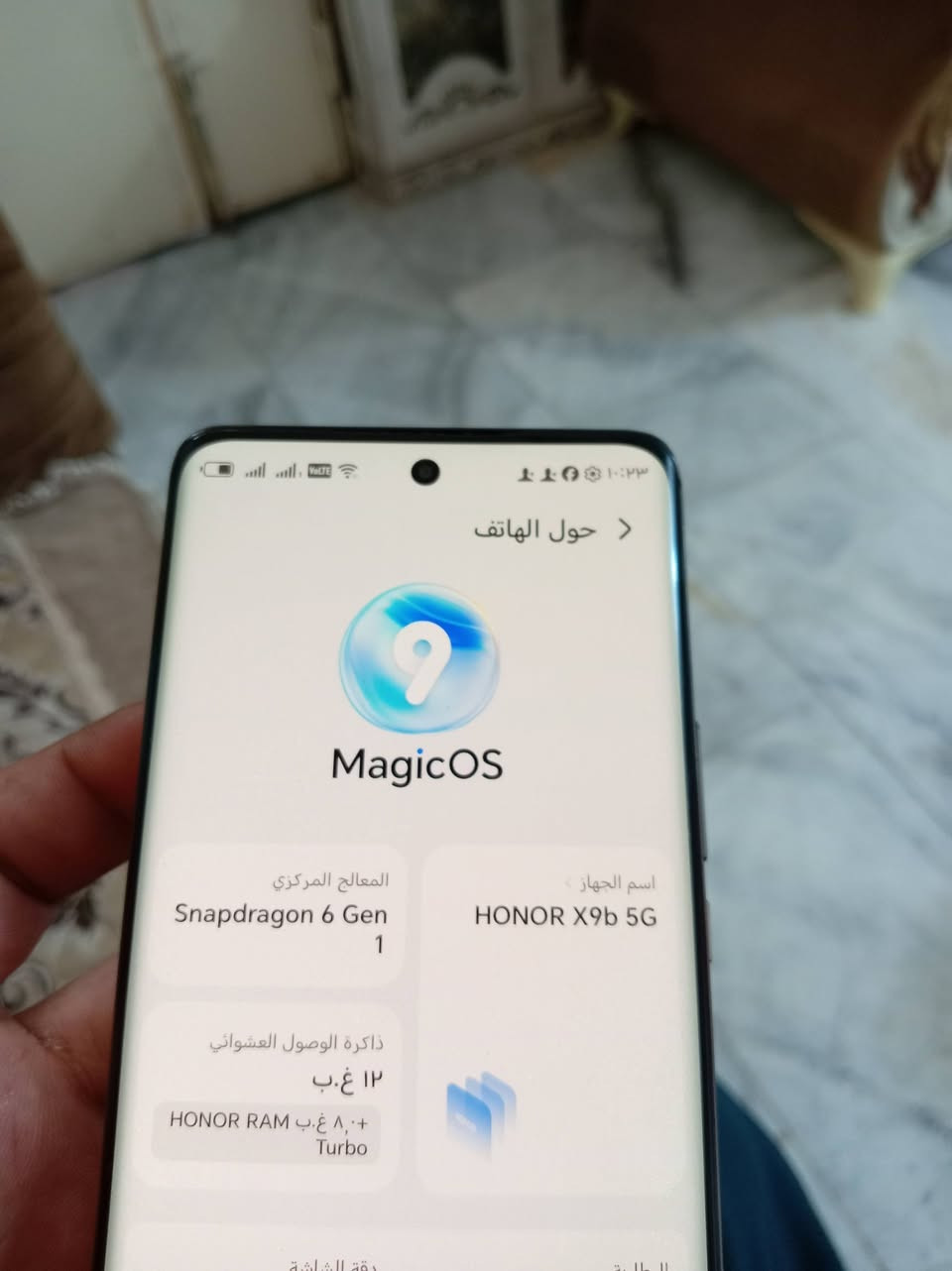 سلام عليكم هونر x9b5G جهاز نضيف بمعنى الكلمة الذاكرة العشوائية 12 والداخلية 256 للاستفسار ***********
