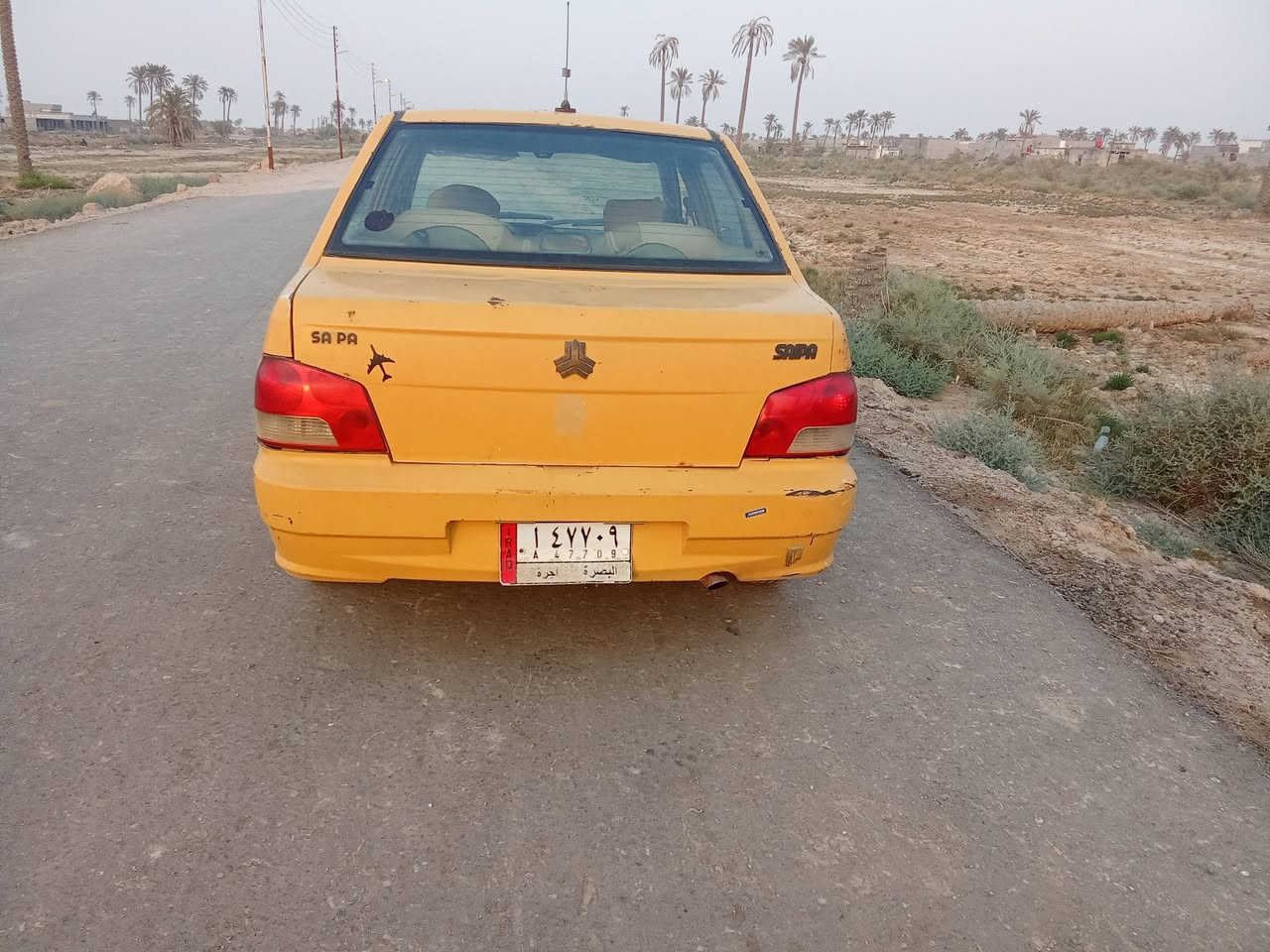 سلام عليكم ورحمه الله
سايبة منغولي موديل ٢٠١٢
لاضربه ولاصبغ 
مال فقرة ويريد يعيش 
مكينه وگير شرط
السيارة بيهه راعي 
ابيعك للسرقه ولامطلوبه عشائر
انطيك رقم الولد ونت دور راعيهه 
مكينه صافيه شرط 
ترايك وين ماچان 
كهربائيات شغاله
السعر
ب٩$
رقمي
***********
بصره شط العرب الجزيرة
