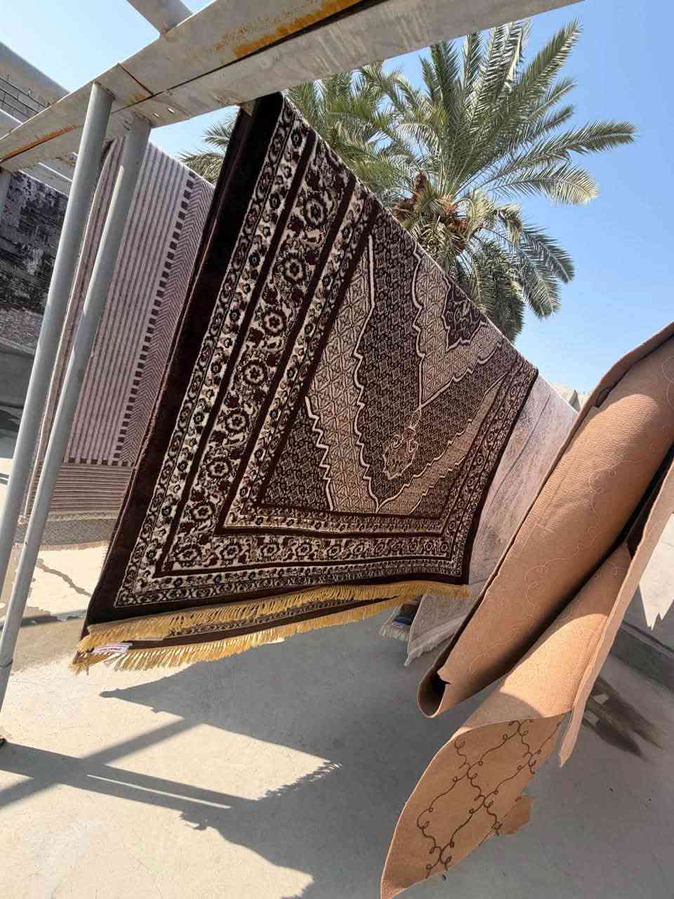 غسيل سجاد • توصيل مجاني • قضاء بلد