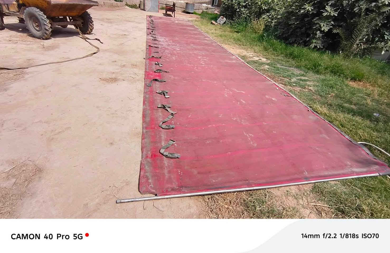 جادر مسرحي اصفاح وسجج ودنك وسكف سعر كلش مناسب 
مكانة ديالى ***********

نص مكتوب في الصور:
- CAMON 40 Pro 5G 14mm f/2.2 1/818s ISO70
- CAMON 40 Pro 5G
- 14mm f/2.2 1/974s ISO50