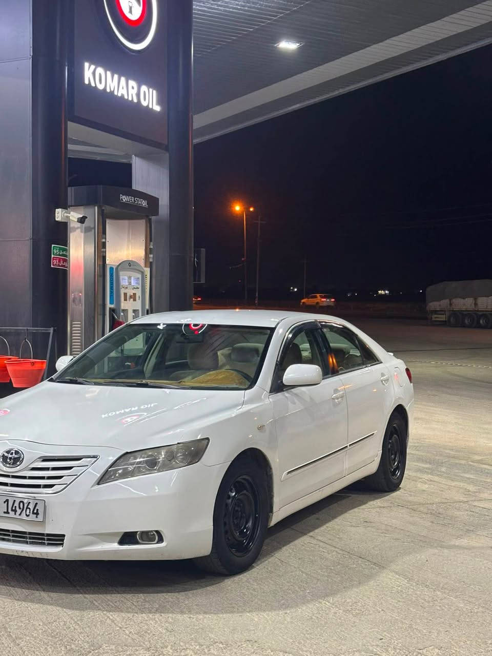 کامری  مۆدێل 2008 gl  سێ پارچە بۆیاخ  مەکینەو گێر بەشەرت نەکراوەتەوە شاشە ئایپات  و کامێرایە بەناو خۆمەوەیە سەیارەکە ماڵی خۆمە  سەنەوی بەسەرچوە  بێ مەسرەفە رەقەم سلێمانیە سعری 83 گەڵاو کەمێک مەعامەلە  ئەگەر موشتەریت پەیوەندی بکە 

*********** السليمانية, العراق
