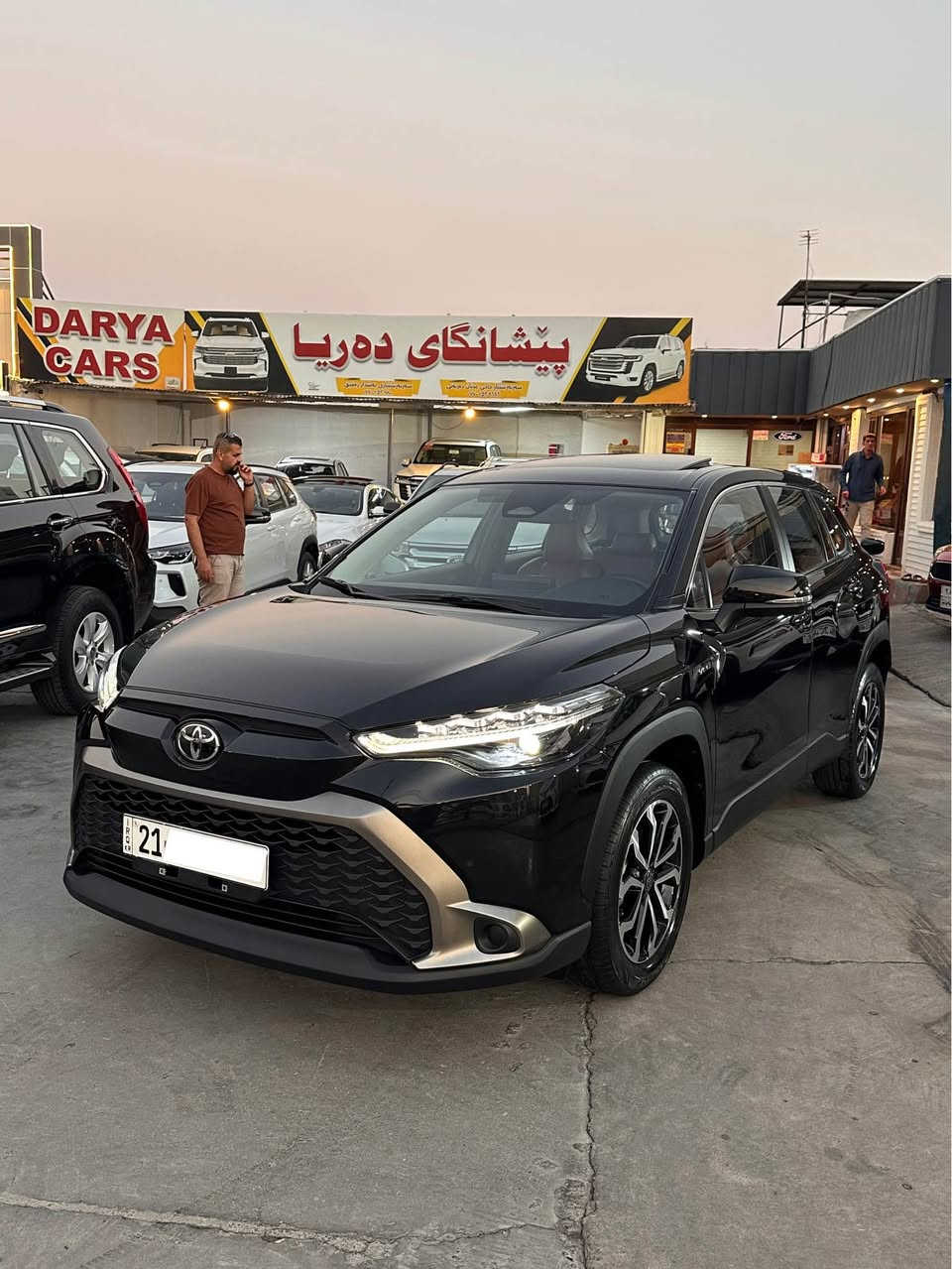 � فۆرتلاندەر 2024 | Full Option | HEV Hybrid 🔥

🔹 مۆدێل: 2024
🔹 جۆر: HEV Hybrid
🔹 ڕۆشتن: تەنها 28,000 KM
🔹 بێ بۆیاخ
🔹 تەنها یەک پەڵە PDR هەیە

✨ فول مواسەفات: مواسەفاتی جیاوازە 
• بەسمەی سلاید
• لایت LED
• عەدەسەیە
• ناو سور
• کورسی کارەبا
• سنووقی کارەبا
• ویل و تایەی کرۆم
• تەبریدی دووزۆن
• مەرکەزی ناوەڕاست
• ناوەوەی LED
• تەقمی گاعی شەریکەی لەگەڵە
• و چەندین مواسەفاتی تایبەتی تریش ..

📌 بە ناوی خۆمانەوەیە

💰 بۆ زانیاری نرخ و تەفاسیل، تکایە پەیوەندی بکە ***********
*********** السليمانية, العراق
