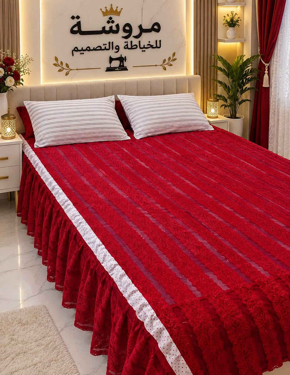🛏️ فرشات جرباية نفرين ونفر متوفرة بقياسات تركي وعادي ✨
وبأجمل الاقمشة: كيبوّرة، تول، بوبلين قطني وهميون 🌸
✅ بيع مباشر
🚚 خدمة توصيل
📍 مكاننا: كوت – خاجية – بداية شارع 40
للحجز والاستفسار راسلونا واتساب 📲
مروشة للخياطة والتصميم
