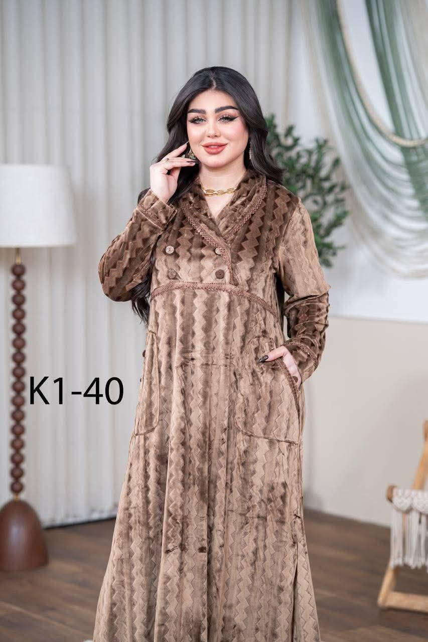 دشداشه مخمل • جاكار تونسي • مقاسات L-XXXL