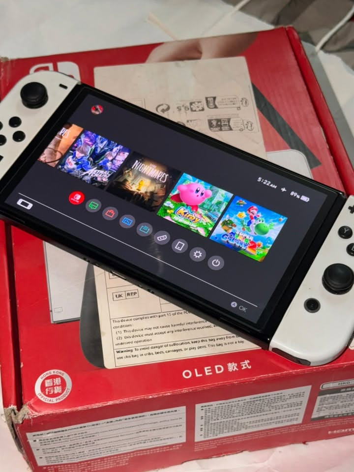 سلام عليكم نتندو سوتج OLED جهاز جداً نضيف تهكير طمطم ثلاث انضمة
اون لاين✅

 اوف لاين✅ 

واندرويد✅

العاب بس اس بي والعاب بلي 2 ومكتبة مليانة العاب 

 كلهن شغالات  ذاكرة 256 ساندسك وعليه لاسق حماية شاشة السعر 440 وبيه مجال مكاني بغداد البلديات
***********
