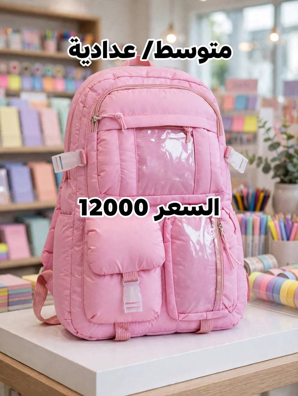 🎒✨ وصلتك أجمل وأرقى الموديلات المدرسية! 😍
    لكثرة طلباتكم ع الجنط المدرسيه رجعت وفرتلكم 
تشكيلة جديدة كلياً بتصاميم عصرية وخامات متينة تناسب جميع المراحل الدراسية. الموديلات هالمرة تخبل والكمية محدودة! 🔥
🏃‍♂️ الحقوا اطلبوا الموديل يعجبكم قبل ما يخلص!
📲 للطلب والاستفسار: راسلونا ع الخاص 📩 
أو واتساب: [***********]
🚚 متوفر توصيل لجميع المحافظات 📦 5000
كربلاء 3000
