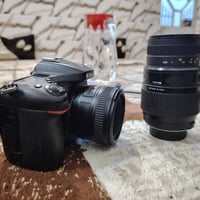 Nikon D7100 • عدسة 50mm • عدسة 70-300 عاطلة