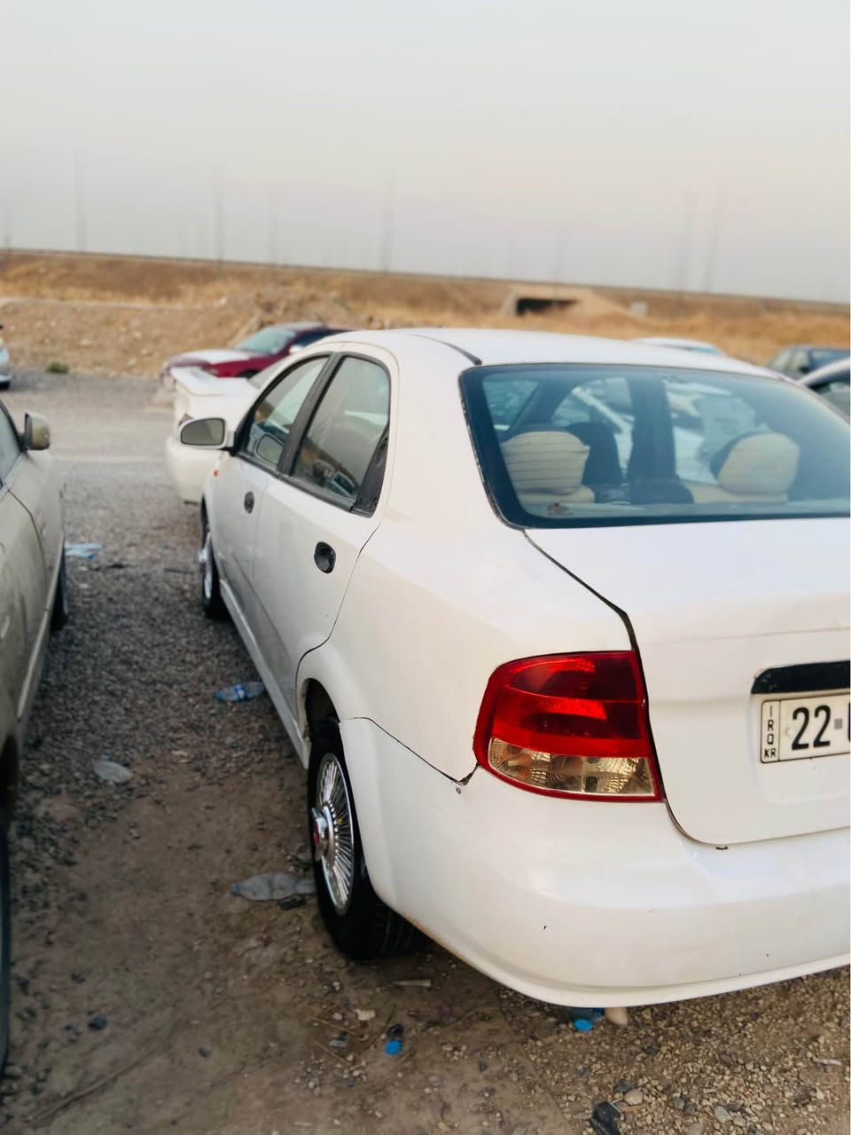 Aveo 
مۆدیل 2004 بێوەژنە لێدانی گەورەی نیە وەرگەڕاو بڕاوەو گێڕ و مەکینە و تەحویل و غرامە بە شەرت ژ.م(***********) أربيل, العراق
