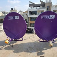 تنصيب ستلايت والاقمار المشفرة تثبيت الصحون بااشارة جيدة  تثبيت الشاشات...