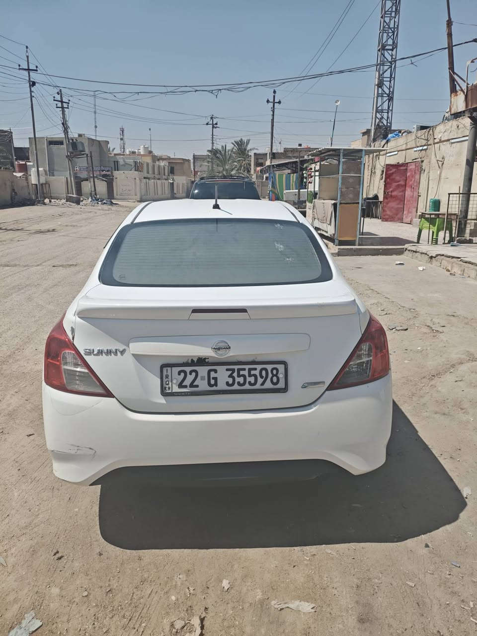 نيسان سني هندي مديل 2018
سياره بيهه ضربه بصندوك خفيفه مكينه بلكارتونوتوني شادهه تبريد شغال  بيهه باردات شوف عين مكان سياره بصره زبير 
سعر 85وبيهه مجال ***********
