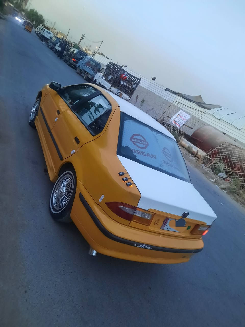 السلام عليكم سمند موديل 2012اصل كرستال رقم بغداد مصفره هيئه وغرامات تحويل مباشر مكينه وكير نضاف تبريد شغال صدر امامي خلفي جديد كهربائيات كلها شغاله لاضربه ولاصبغ سياره بعد احلا من صور وشوفت عينك كلش حلوه وجاهزه سعر 36وبيها مجال بسيط مكاني بغداد للاستفسار ***********
