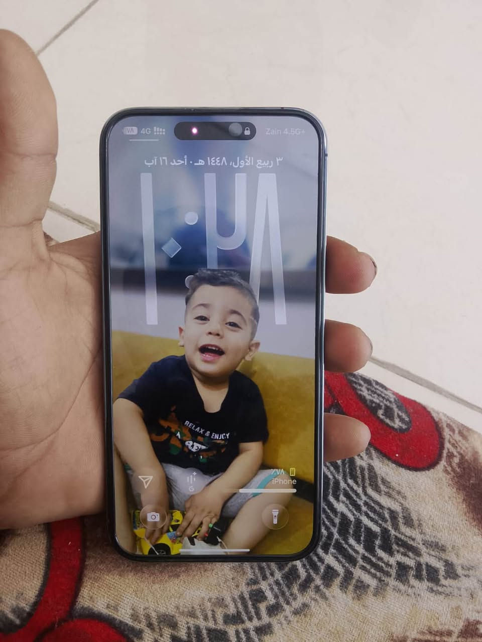 📱 للبيع iPhone 14 Pro Max
💾 الذاكرة: 128GB
🔋 صحة البطارية: 78%
✨ النظافة: 99%
📍 الموقع: الحلة – بكرلي
💰 السعر: 700 ألف دينار قابل للتفاوض

📞 للتواصل: ***********
