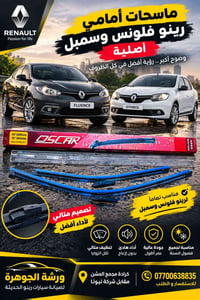 مساحات أمامية • رينو فلونس سمبل • أصلية