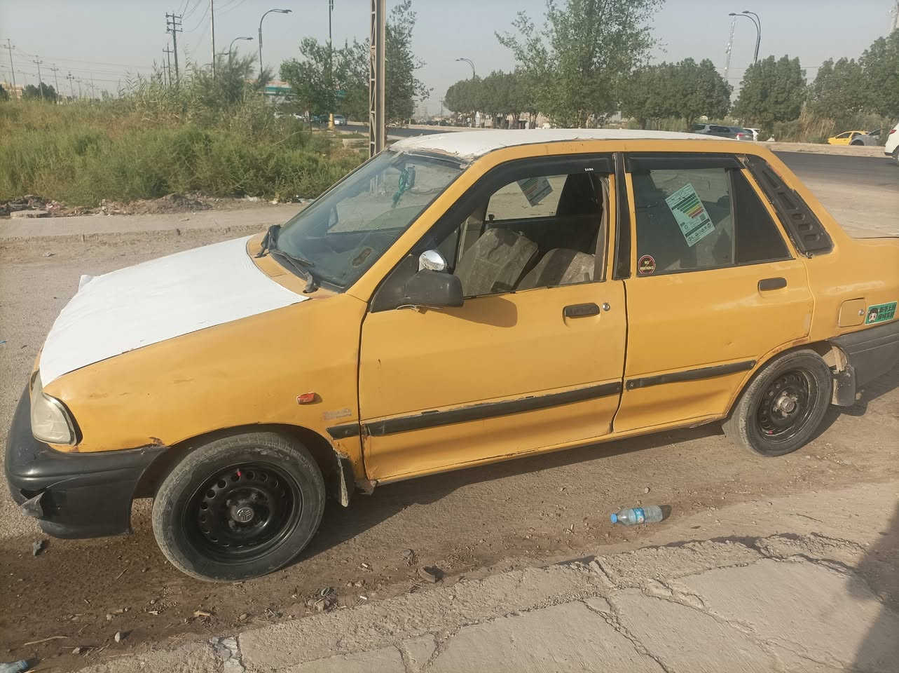 سايبا للبيع محرك وكير كفالة حداديه هسه مشتغله كشر حلو كبل للشارع تشتغل على باب الله ترايك وين ما تريد السعر 10 اوراق راعي ما اندله مكفوله سرقة وعشاير 

***********
