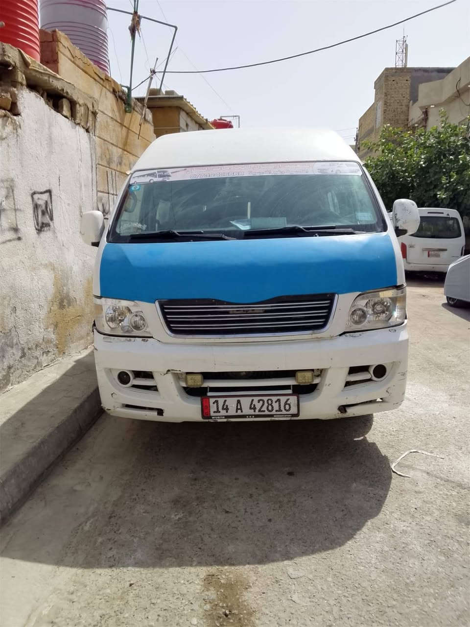 سلام عليكم شيري باص موديل ١٢ رقم البصره تحويل مباشر مكينه محور فيفتي التبريد  مرواس بسياره صغير صالون ***********
