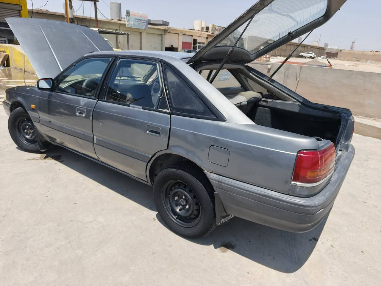 مازدا للبيع ٦٢٦ رقم ديالى مشروع وطني شرط التحويل سنويه منتهيه صار شهرين گير محرك شرط السعر ٢٦ وبي مجال قليل ***********
