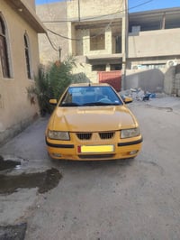 سمند للبيع موديل 2011 رقم بغداد انكليزي مصفر هيئة وغرامة السياره بلادي...