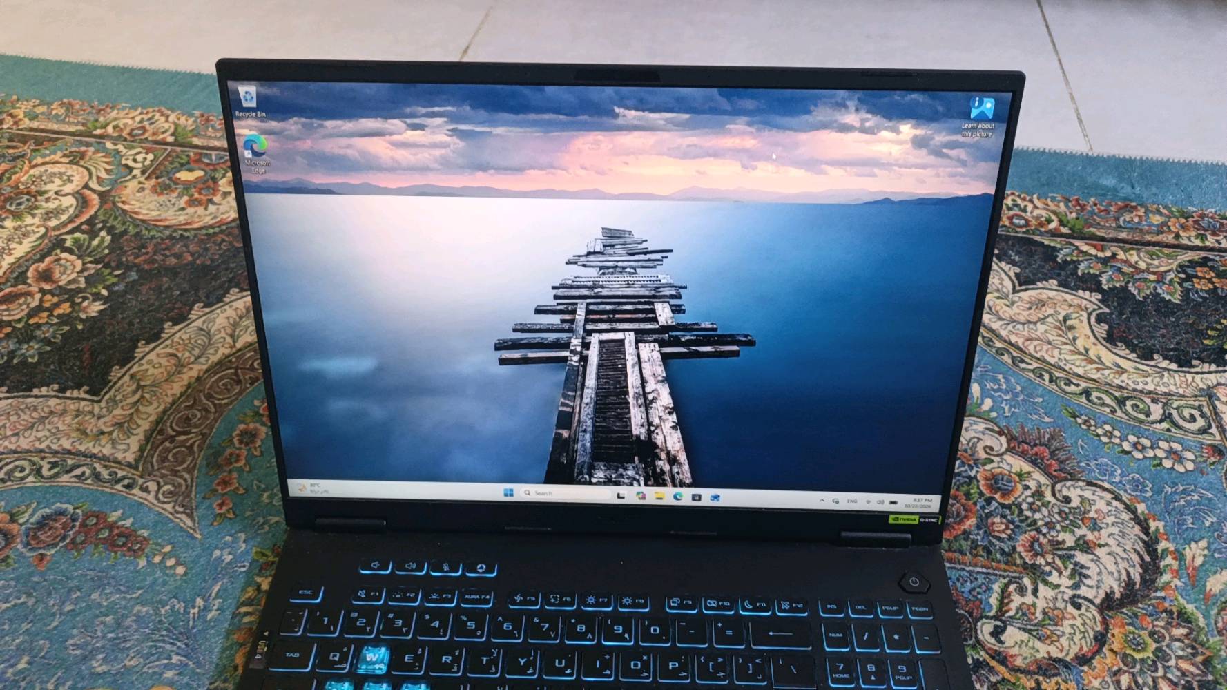 RTX ٥٠٦٠ • رايزن ٧ ٢٦٠ • شبه جديد
