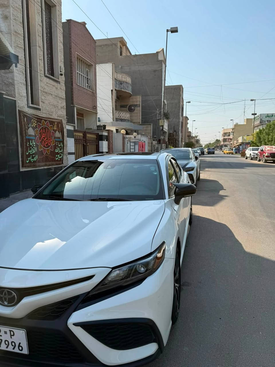 كامري se بلص
فول موصفات 
موديل 2023
فتحه 
بصمه +تشغيل عن بعد 
شفتات ستيرن 
كشنات جلد
هيتر كشنات 
هيتر ستيرن 
رادار امامي خلفي 360 درجه 
نقطه عمياء
ضرر ثلاث قطع باب الخلفي رش باب الامامي والجاملغ الامامي تبديل 
مكينه 2500
لونها ابيض ثلجي مو صدفي
السعر 225$ وبيها مجال 
***********
