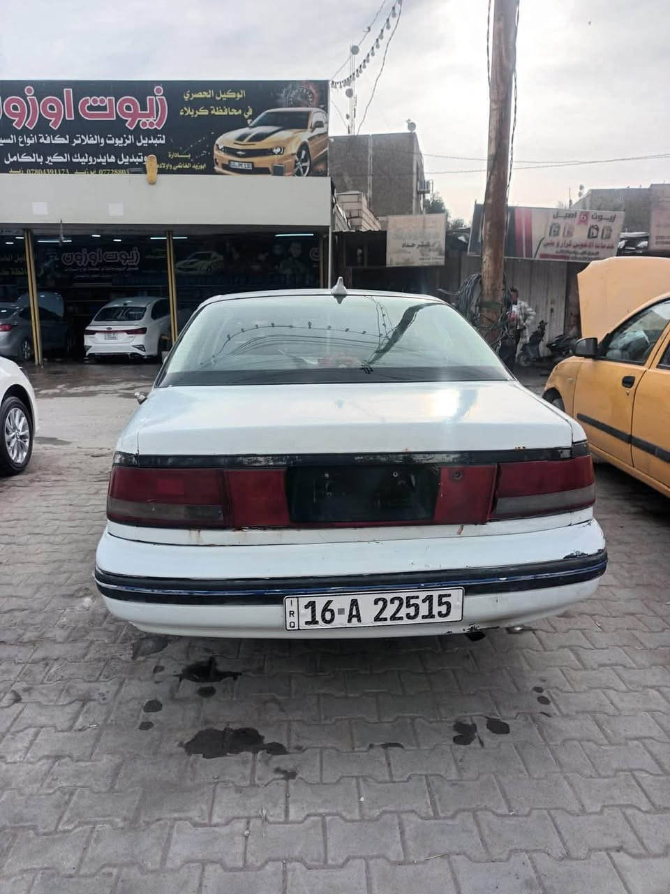 موديل ١٩٩٦. سنويه ٢٠٢٩ مشروع وطني رقم انكليزي تخم تايرات مع الاسبير جديد كير اوتماتيك…حداديه حلوه كير ومحرك حلوات بيهه نواقص بسيطه  سياره مال رجال جبير لو يطلع بيهه ب الاسبوع مره لو ميطلع ..كربلاء شارع الملعب منً جهة الجاهز سعر السياره (25) وبيهه مجال وشرط مداور ‭

‭***********‬
