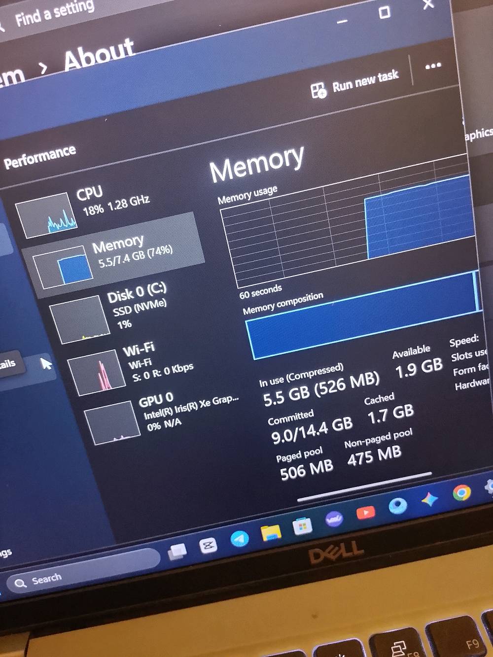 ديل Latitude 5420 • i5 الجيل 11 • SSD 256GB