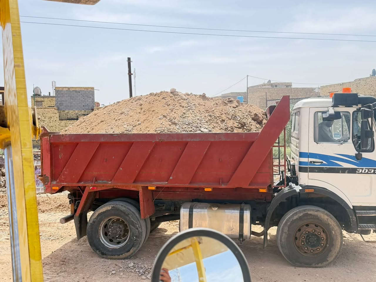 مواد بناء • السكله • رمل