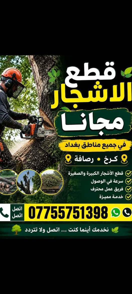 قطع الأشجار مجاني
