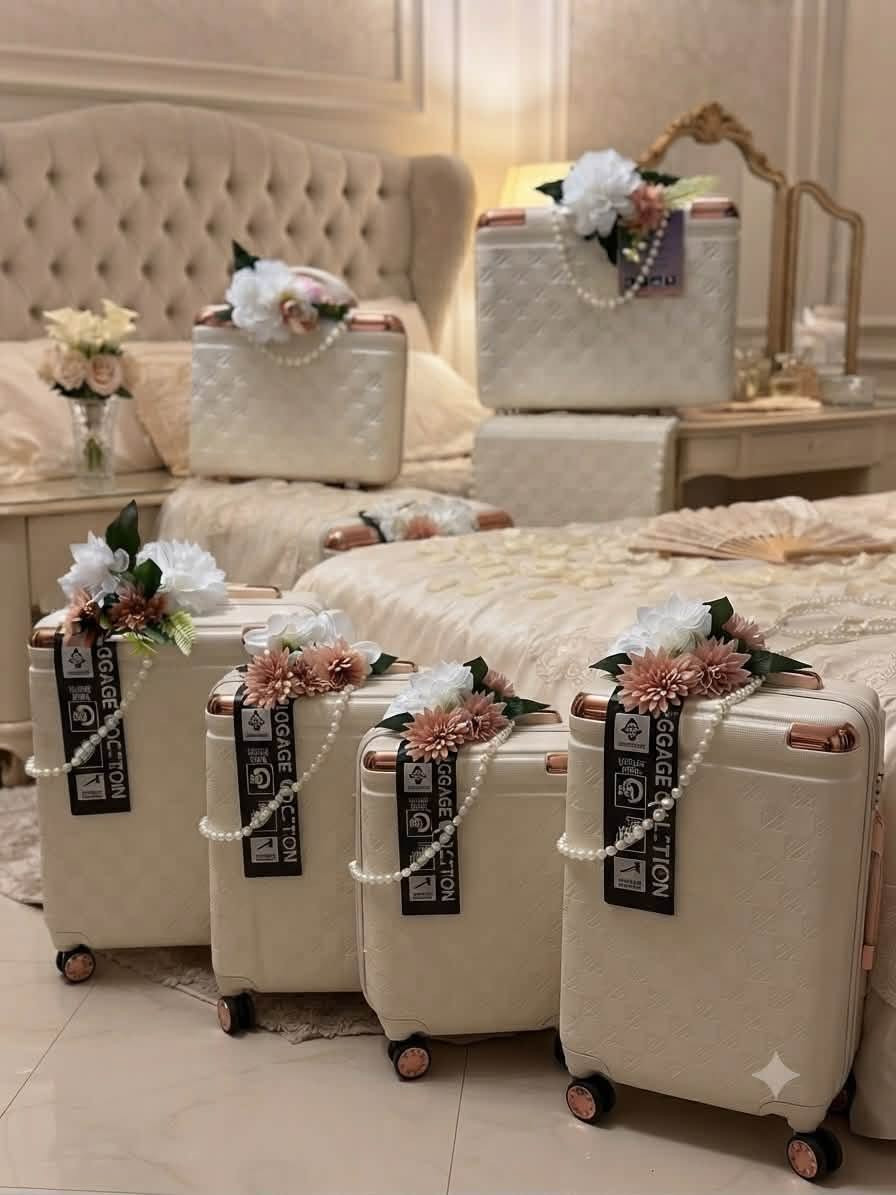 ايجار جنط عروسه ب25 بكربلاء سيت يتكون من 25 قطع ويبقن يم العروسه 5 ايام يوجد خدمه توصيل 🚚 كافه مناطق كربلاء الحجز واتساب ***********
