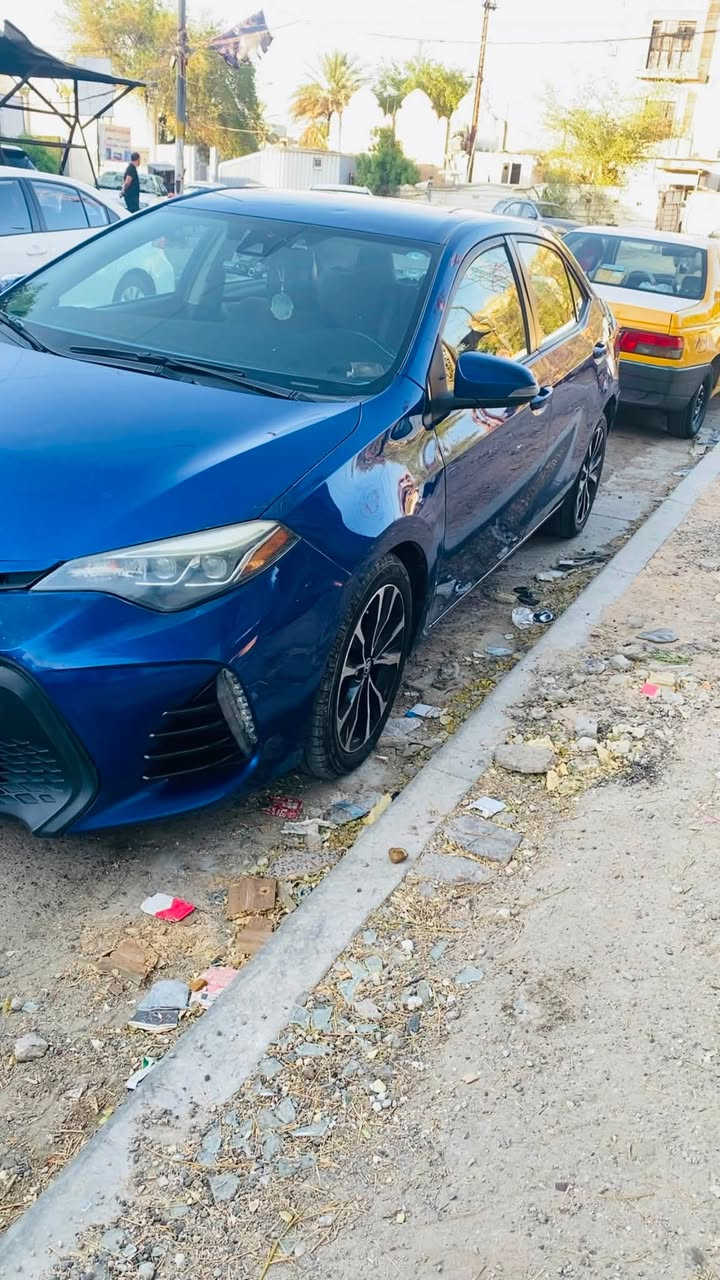 السلام عليكم
كورولا se 
موديل 2018
لون ازرق 
تبريد خير من الله 
حادثه بنيد مبدل والباب سايق نفس الون 
بدون ارباك 
صبغ دوسات اثنين حك شبرين 
رقم اربيل بسمي 
السياره ماشيه ١٠٤
صدر امامي خلفي جديد تخم تاير باتري جديد
السياره عليها ادامه كامله من دهن كير وبلكات ونوزلات
مدوشمه داخل كاعيه كشنات

العنوان بغداد علي الصالح مقابيل مرور الطوبجي
السعر 125
***********

