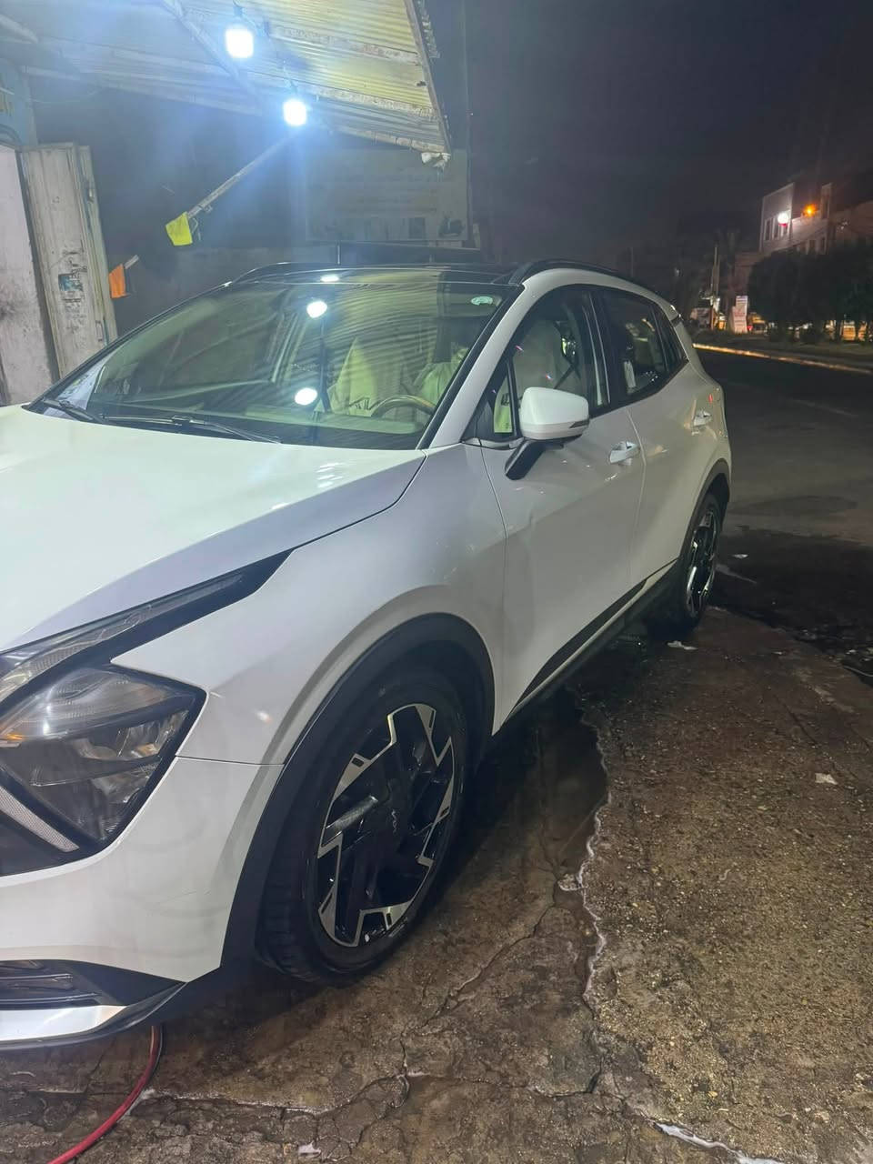 السلام عليكم
‏Kia Sportage 2023 خليجي لون ابيض صدفي رقم اربيل تحويل ثاني يوم ماشيه 65Km

مواصفات

.نقطه عمياء

.اشاير بالمري

.حساسات خلفيه

.كامره دواره

.رادار جانبي وامامي

.تخم تاير جديد

.ويل قياس 19  

.رادار خروج عن المسار

.سايد بريك بصمه

.اريل نفكيشن 

.مثبت سرعه

.تحكم ستيرن شفتات

.شاشه كاربلاي

.4 تحكمات قياده عادي وسمارت وايكو وسبورت

.تشغيل عن بعد 

.بصمتين

.مري شفط وطي اوتو

.ترحيب من تتقرب ع سياره

.وكالهN/M

.تحكم تبريد شاشه مناخ منفصل 

.لايت نظام رفلكتر

.السياره بحاله الوكاله نظيفه كلش بدون نقص برغي 

ملاحضه/ بيها بارد صغير بحافه الجاملغ الأيسر  يعني استخدام شخصي 

وبيها خطة باب الخلفي جهة الصدر مصورهن كلهن 

السعر 205$ وبيها مجال

مكاني بغداد الحرية 

السيارة رقم اربيل 

***********
