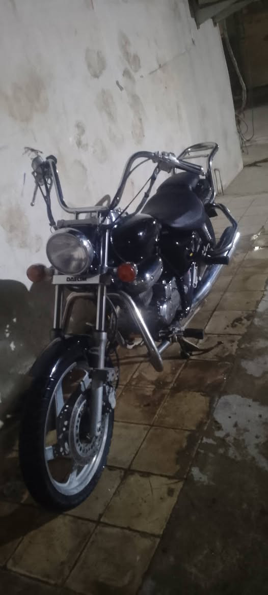 هارلي ديلم كوري مكينه 150cc مسكر 4 ولفات نكره سلف و هندر كمالياتها كامله مكينه حلوة تايرات جدد نواقص بسيطه سعر 600 وبيها مجال مكاني مفرق ***********
