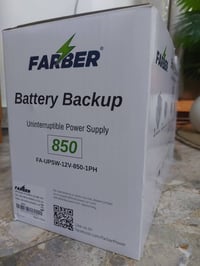 UPS   Farber  ‼️‼️ للبيع ‼️‼️ مستعمل ونظيف ما بي اي خلل  12 V _ 850 _ ...