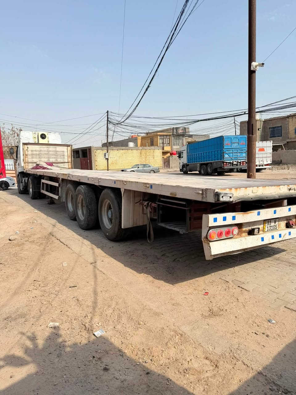 سلام وعليكم رينو 2000 رقم بغداد مكينه ملا تجاره  شرط مامفتوحه   لا تنقيص ولا تبخير شرط تحويل مباشر ***********

