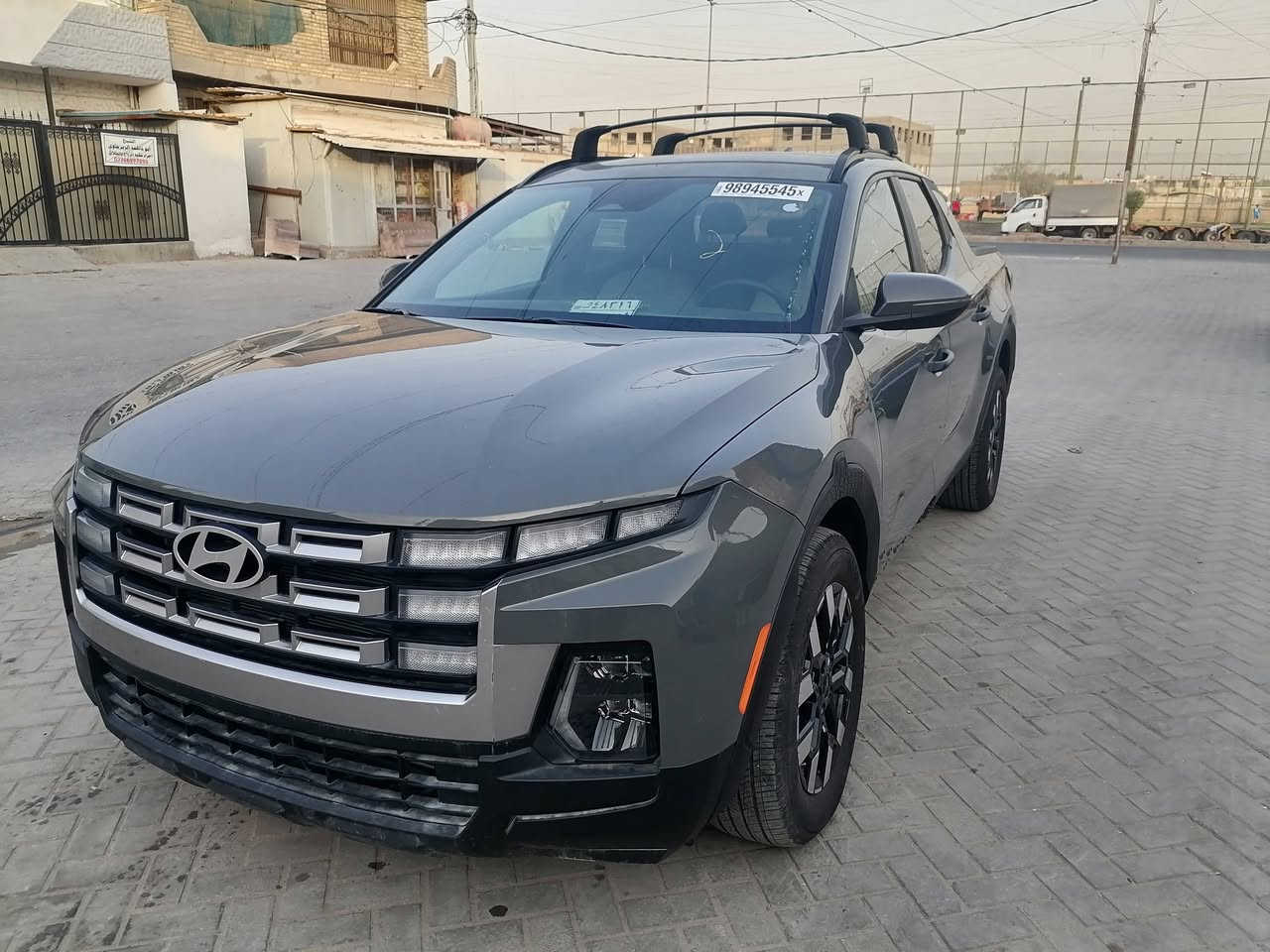 ياالله
السلام عليكم بيكم سنتا كروز 2026 وارد امريكي 

Hyundai Santa Cruz  Green 2.5L 

حجم المكينه : 2500  سمارت ستريم 

المسافه المقطوعه : 1. الف ميل 

الضرر :  صبغ جاملغ أيسر مع الدوسة 

الايرباك : دشبول ودركة سليم 

المواصفات

1شاشة متصلة 

2.بصمه دخول ذكي مع الترحيب 

3. كشنات جلد 

4. ويل كب 18 كروم 

5.رادارات 360 درجة

6.تشغيل عن بعد 

7.لايتات لد 

8. لايتات زنون

9. اشاير بالمري

10. تحكم 

11.كامرة

12.كشنات كهرباء

13.مود سرعة

قيادة ذاتية

اوتو هولد 

14.هندبريك بصمه

15.هيترات بالكشنات

السعر : ٢٢٠

السيارة فحص مؤقت 

تفاصيل آكثر هذآ رقم4353 0780397📞*********** 

مكاني بغداد منطقة الحبيبية

