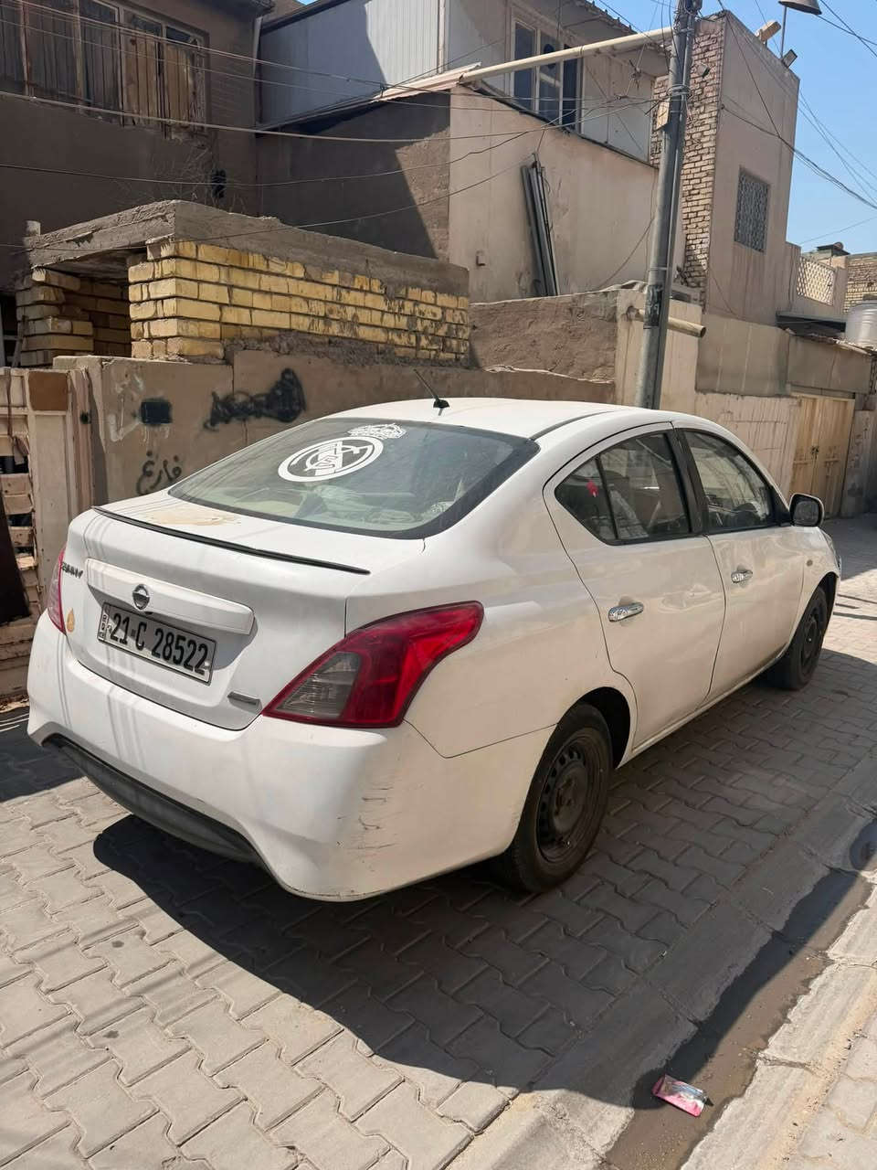 سلام عليكم نيسان سني ٢٠١٥ رقم سليمانيه   بيها ملاحضات بسيطه سعر ٧٧  عنوان حي القاهره ***********
