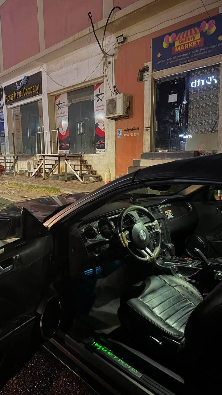 🔥 للبيع | Ford Mustang Premium 2013 🔥

موستنك بريميوم، سيارة مرتبة وجاهزة، بيها تعديلات حلوة.

المواصفات:
✅ محرك 3.7 موديل 2017
✅ كير Rush
✅ دبل اكزوز GT
✅ عقل جديد عليه برمجه ستوك 
✅ وايرات ودگمة النيتروس موجودة وجاهزة
✅ هزة جديدة لحد 07/2027
✅ جاملغ أمامي وجاملغ خلفي
✅ صبغ عام تجميلي فقط
✅ العقل القديم موجود عليه برمجه وشغلات حلوه 

📍 الموقع: أربيل

📞 للتواصل: ***********
بي واتساب هم

