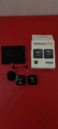 ROOD, WIRELESS Go II نك مايك نظيف جدا ، غراضة كاملة ، سعره 140 الف  بغ...