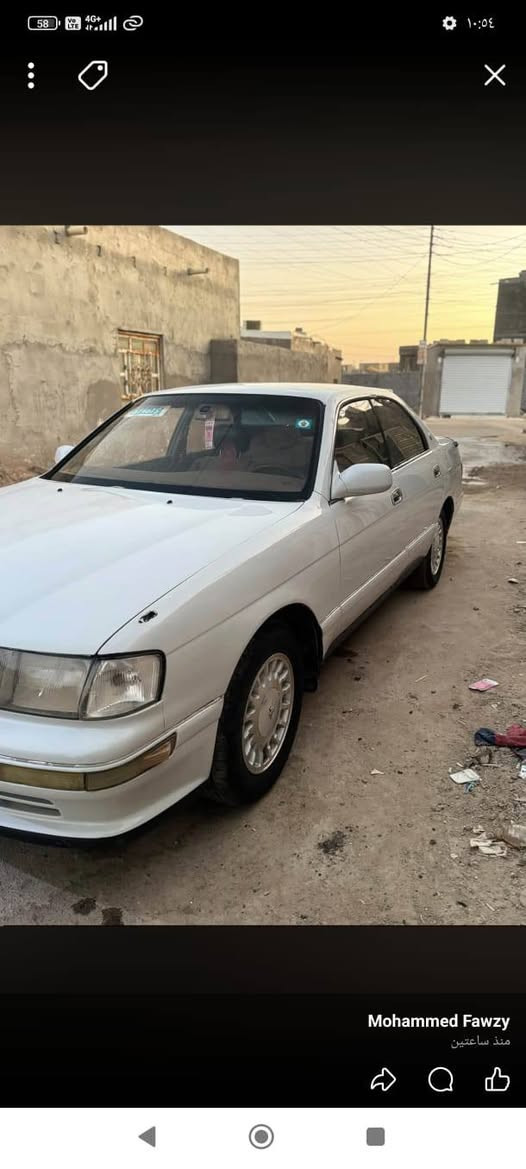 سلام عليكم
بطه فصل 
مديل 1994
مكينه كير 2ونص كفاله
سياره كفاله عامه مصبوغه جماليه فقط 
سياره تخم تاير جاهزه سياره 
حداديه اماميه خلفيه جديده 
كامله مابيها نقص 
رقم بصره انكليزي تحويل مباشر
سنويه 2029
سعر 50وبيها مجال بصيط 
مكان بصره كرمه علي 
رقم
***********

نص مكتوب في الصور:
- Mohammed Fawzy
- منذ ساعتين
