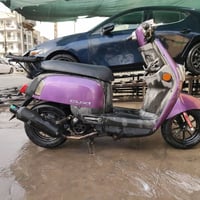 دراجه ماكس بوليس ياباني نوزل دراجه شرط نكره بكل وقت محرك نضيف بيها صال...