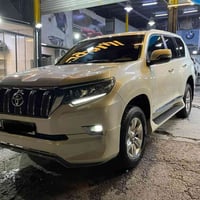 تويوتا برادو 2019  كفاله عامه ماشيه 135 الف كيلو متر  جاهزه مابيه نقص ...