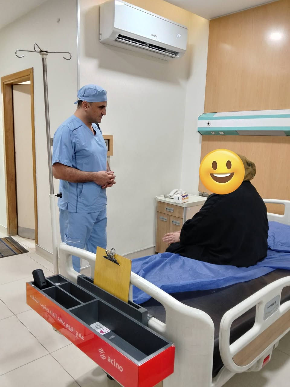 الاثنين المصادف. المصادف… 2026/9/21
تم اجراء عمليات تحويل مسار لبعض الاخوات وتمت بنجاح والحمد لله… عل يد ✋ الدكتور نبيل يوسف.

العنوان .بغداد مشفئ العربي الاهلي 

كراده خارج ساحة الواثق. 

للحجز والاستفسار الاتصال عل الرقم 

***********… اتصال مع وات ساب.
