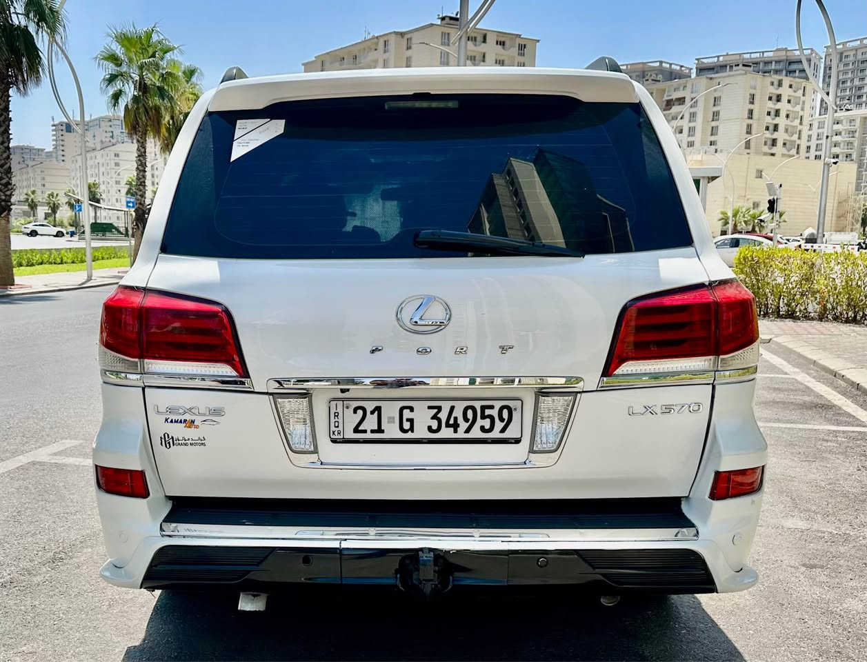 لیگزس Lexus . LX570 

مـــــۆدیل / 2011 شکل کامل کراوە بــــــه2015

مواسفات : فوول ، جەگ بڵند و نەوی ئەبێ ، سندوق شەفتە ،دەبل جام و فۆتۆیە بیلادی ،  ۳ ڕیز کوشین ، کوشین سارد و گەرم و خەزن ، کوشینی ڕیزی سێیەمیش کارەبایی ، ۳ کامیرا بیلادی ، بەسمە و سلاید ، لایت لید ، زینۆن ، بەخاخ 

مەکینهV8.5.7  ۱ 

 ، ،ته نيا بؤنيت بؤياغه بي داغلي، 
کارەباییات و دەبلەکانی و گەرمی و ساردی و تەقە و ڕەقەی بەشەرتی فەحس . سعر٢٩٥ كه ميك مجال
نـــــــرخ     195$ 
*********** أربيل, العراق
