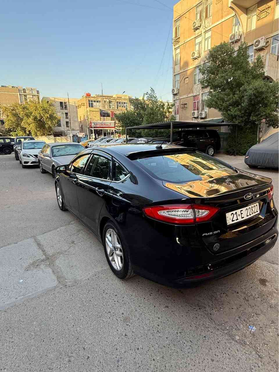 🚘 فورد فيوجن 2016 أمريكي
🔹 محرك 2500cc تنفس طبيعي (المرغوب)

🔹 السيارة حادثها جام لغ عكس السايق

🔹 تم رش نصف البونيد ونصف الباب

🔹 القطعة المبدلة الوحيدة هي الجام لغ عكس السايق والبنيد مغلف ppf حراري ابو اللمعة جاي ويه لون السيارة 

🔹 الإيربكات طاكات

🔹 مكملة مكينة وكير وتبريد وصدر

🔹 عظمة السيارة قوية وحلوة

المواصفات:

✅ تحكم بالستيرن

✅ كشنات كهربائية

✅ جامات أوتو

✅ حساسات تايرات

✅ تبريد مجمده

✅ تم تبديل الفريز حديثاً وضمانه بعده موجود

✅ السيارة دائماً عليها أدامة وصيانة مستمرة

✅ نصبتها حلوة بالشارع وما تحتاج أي مصروف

🔢 رقم سليمانية مميز: 22822
ماشية ٢٦٦ كيلو ليس ميل 

السعر 91 وبيهة مجال
تم تنزيل السعر بسبب الوعود الكاذبة 

📩 للتواصل خاص او على الواتس اب ***********

العنوان بغداد بغداد, العراق
