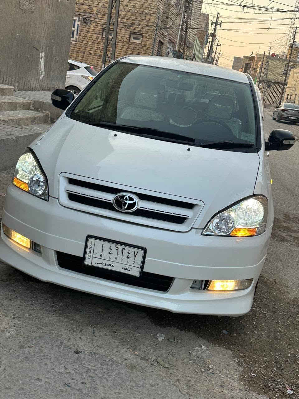 ماشألله تبارك الرحمن
سياره:ابصم توريل 
المديل:2003باقيه على استلام لوحات انكليزي

الضربه:بابين وصابغيهن شويه من هلال الوره  ولباقي كفاله سياره متعوب عليه كلش تبريد حداديه مكين وكير شرط كفاله سياره ١/١كلش حلو

سعر:110وبيه مجال 
الرقم:***********
المكان:نجف لاشرف

