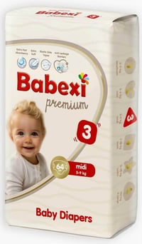 حفاضات • Babexi • مقاسات ١-٦
