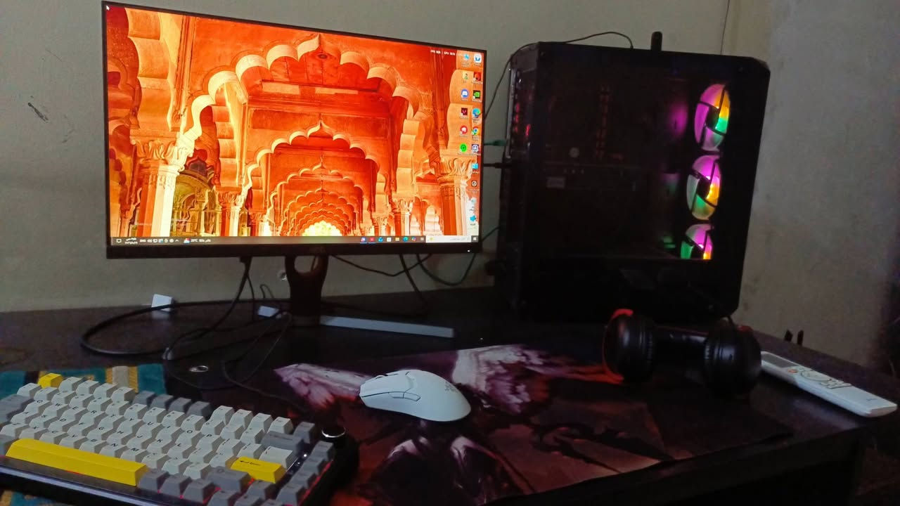 سيت اب كامل • RTX 2060سوبر • AOC ٢٤ ١٨٠هرتز